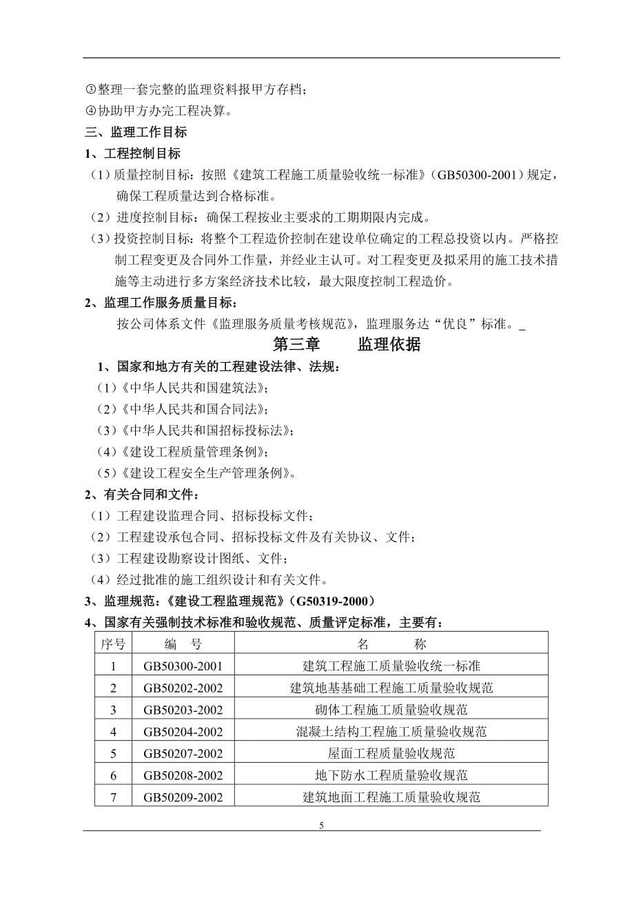 [安徽]框剪结构住宅工程监理规划.doc_第5页