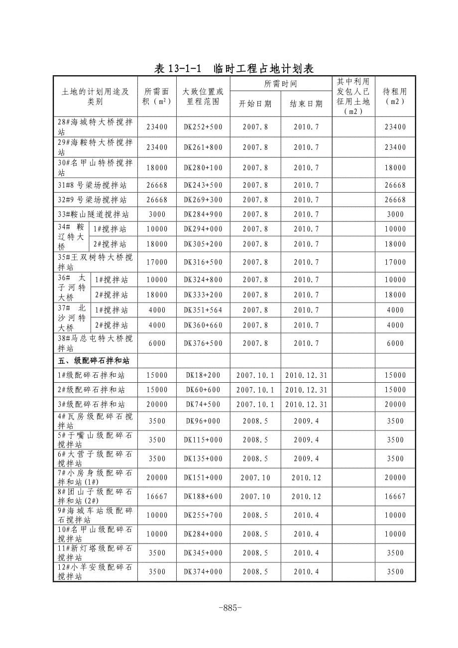 A-5 表13-1-1全标段范围临时用地表.doc_第5页