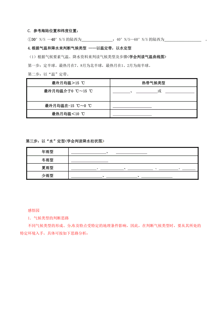 【最新】高考地理冲刺：专题3.4全球变暖和气候类型的判读含解析_第4页