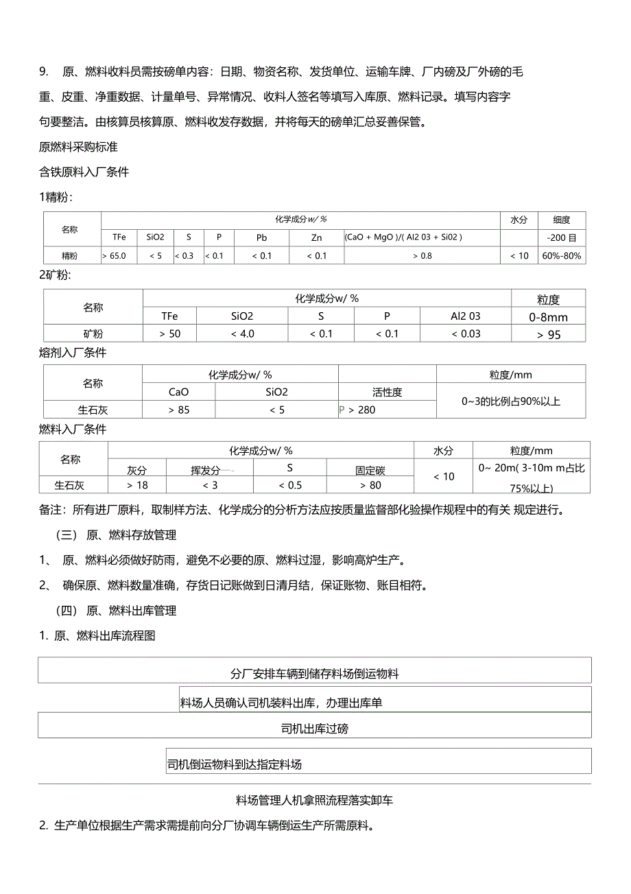 烧结分厂料场管理制度守则_第2页