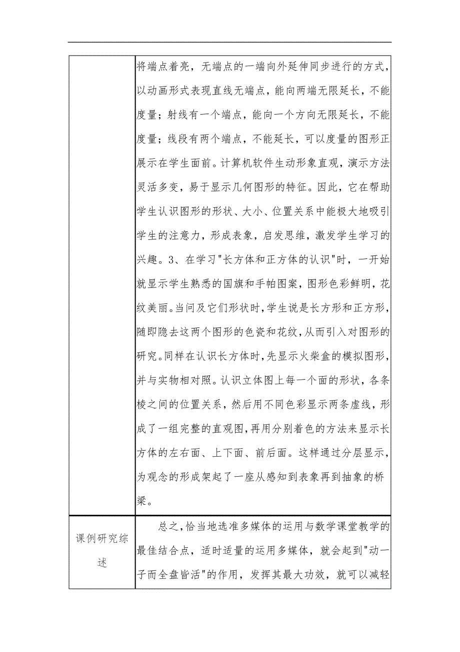 小学数学教学课例《信息技术与数学课程内容的整合》教学设计及总结反思29830_第3页