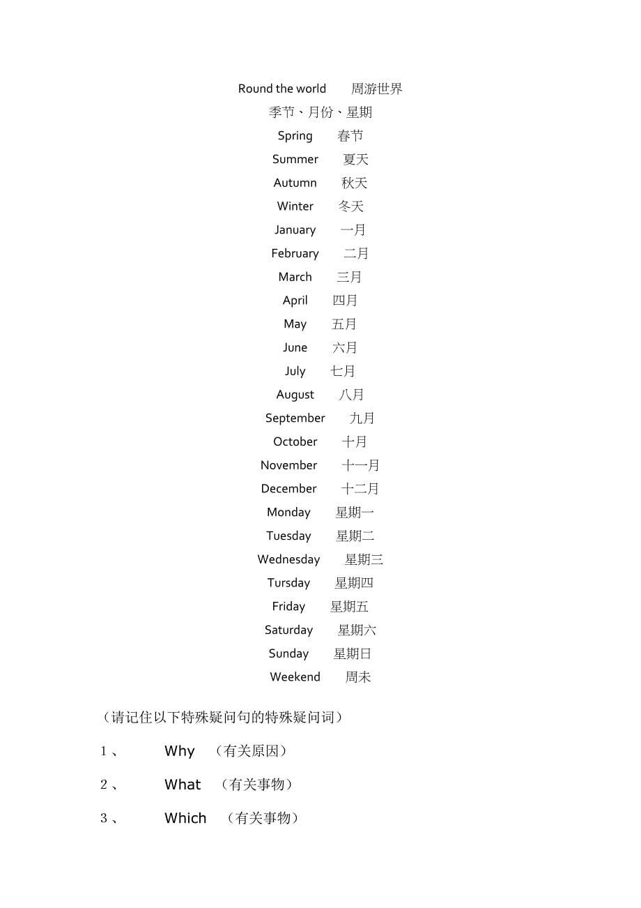 新概念第一册重点语法知识点_第5页