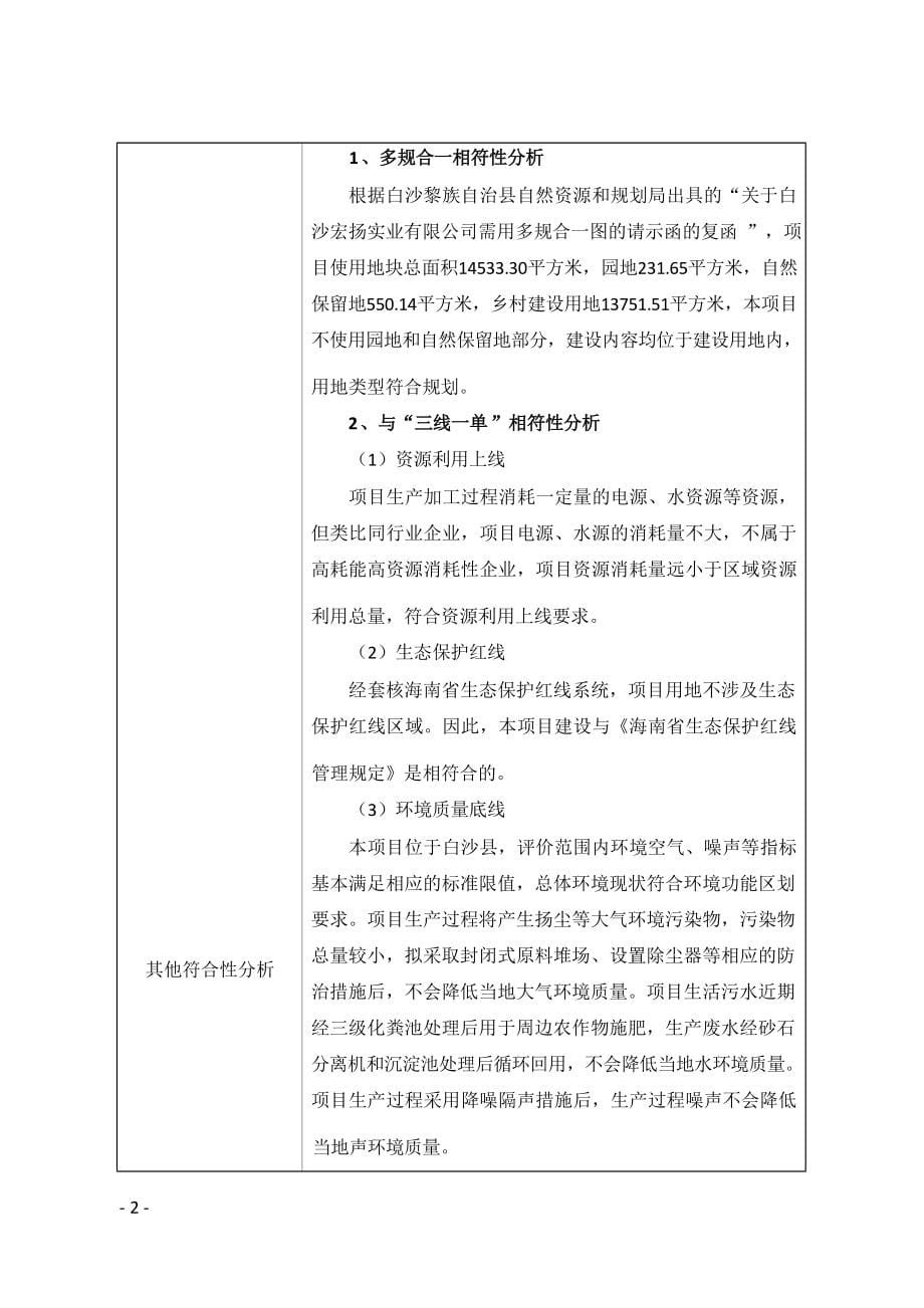 白沙宏扬实业有限公司 混凝土搅拌站改建项目 环评报告.docx_第5页