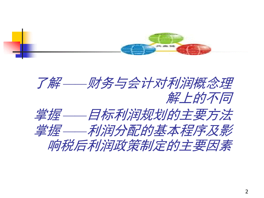 利润管理目标利润规划与控制(ppt )_第2页