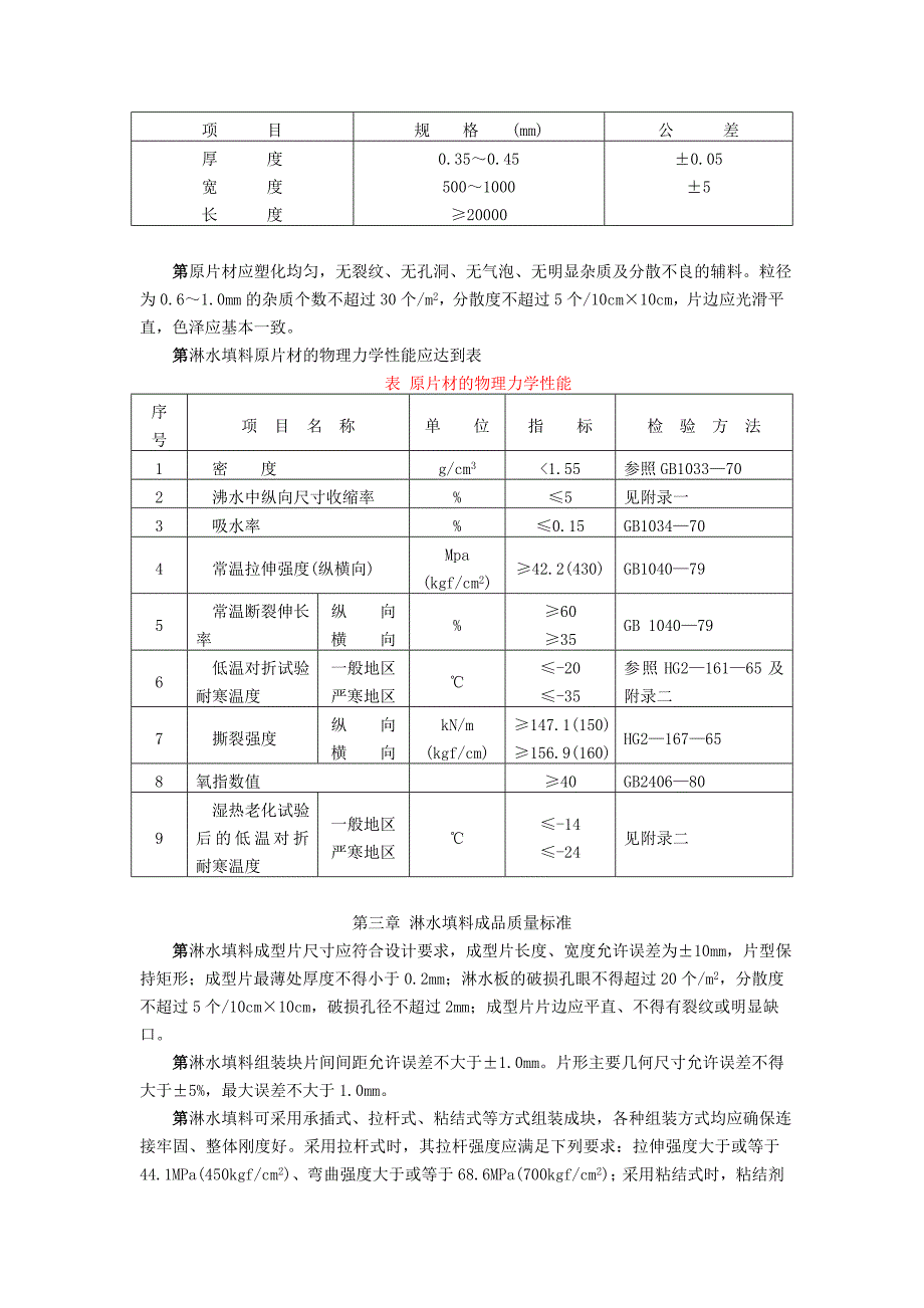 NDGJ88-89冷却塔塑料淋水填料技术规定_第2页