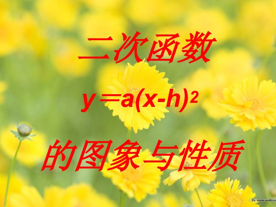 2213二次函数y=a(x-h)2的图象和性质(1)_第1页