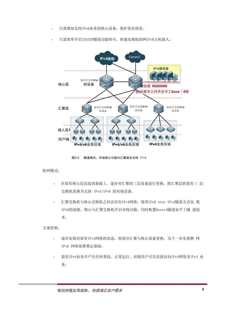 锐捷网络IPv6校园网解决方案_第5页