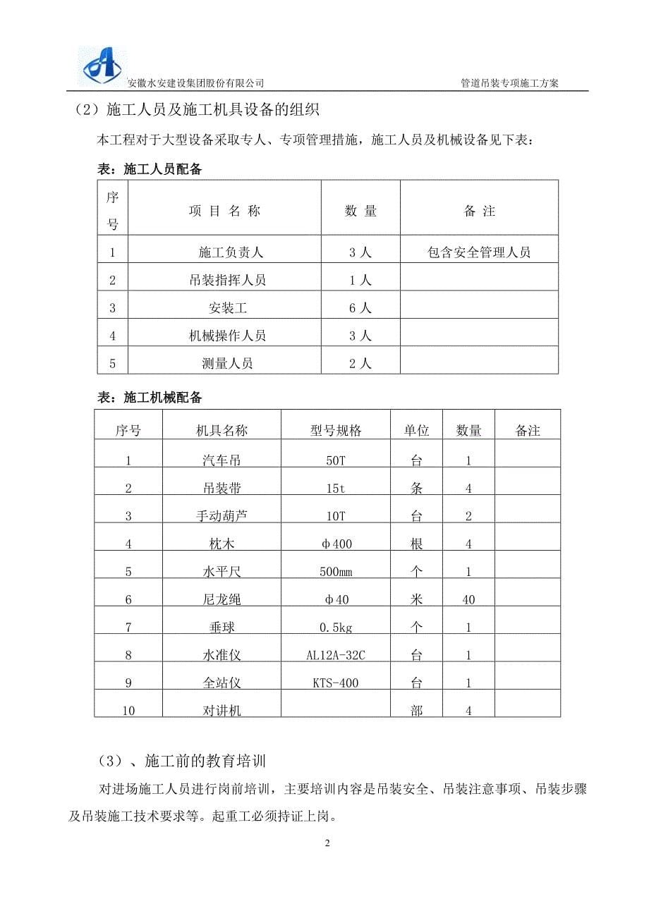 河南某供配水工程管道吊装专项施工方案_第5页