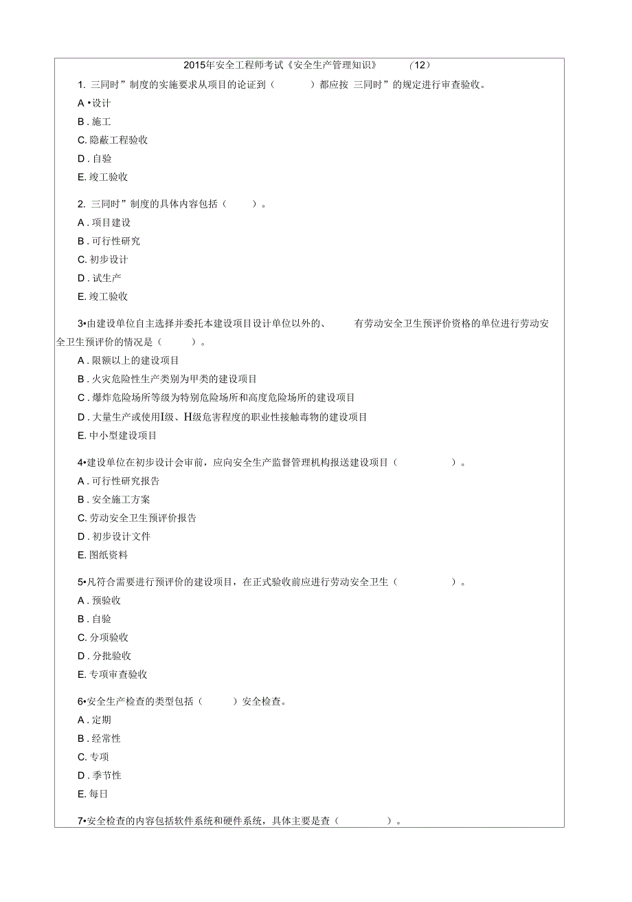 安全工程师考试安全生产管理知识125p_第2页