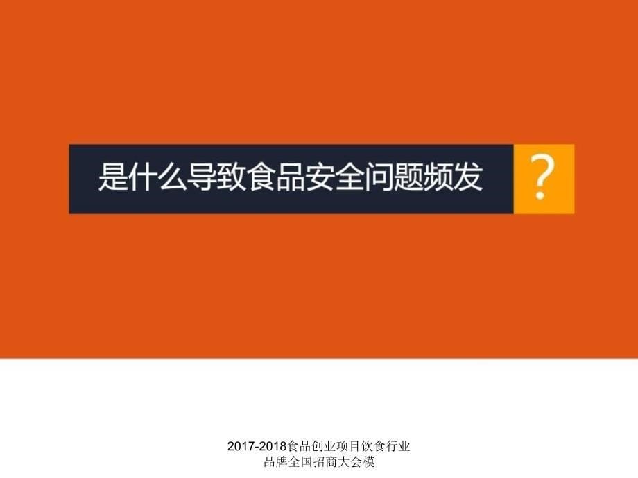 2017-2018食品创业项目饮食行业品牌全国招商大会模课件_第5页