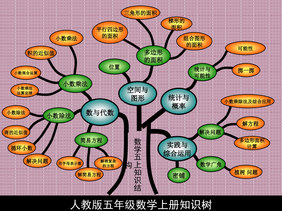 2014年新人教版五年级数学上册知识树_第1页