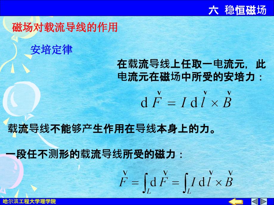 大学物理下教学稳恒磁场ppt课件_第4页