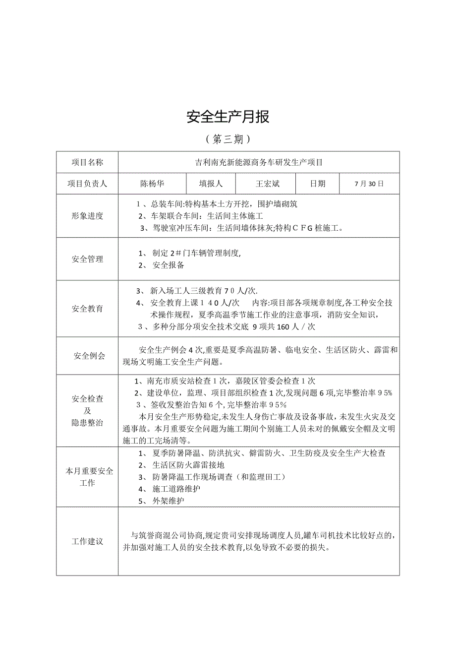 安全生产月报_第4页