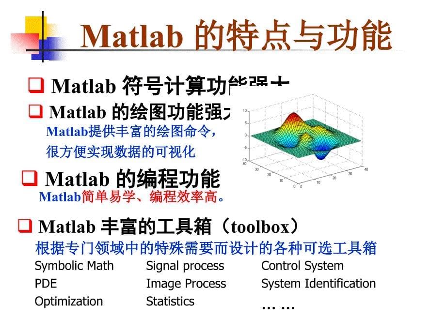 数值计算方法课程PPT(运用Matlab)_第5页