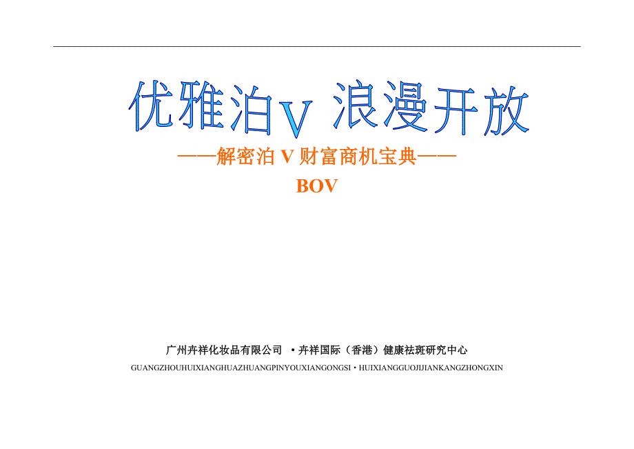 招商手册—优雅泊V主义.doc