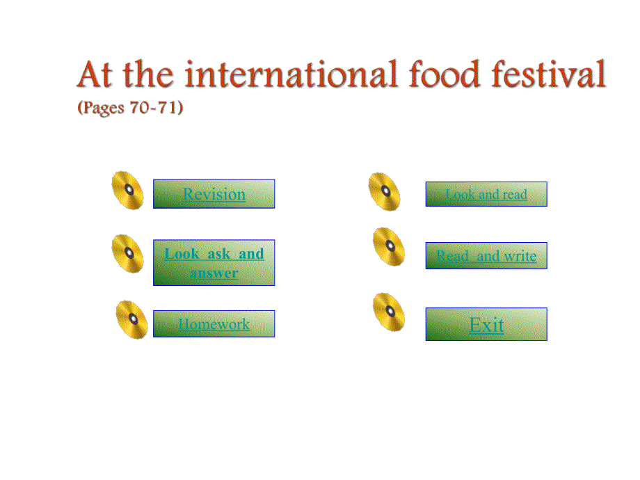 牛津沈阳版英语七下Module 3Unit4 The international foodppt第五课时课件_第1页