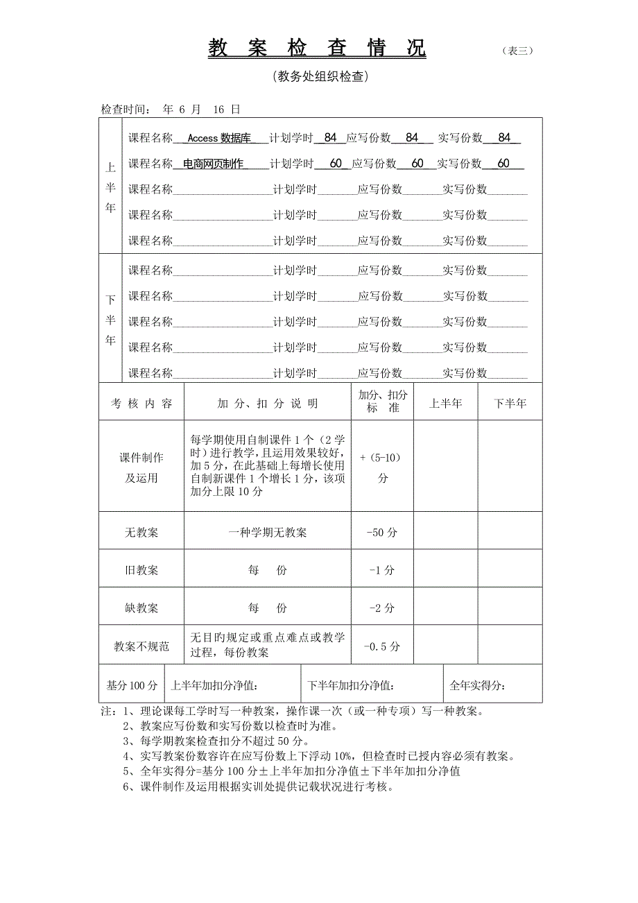 教师综合考评表_第4页