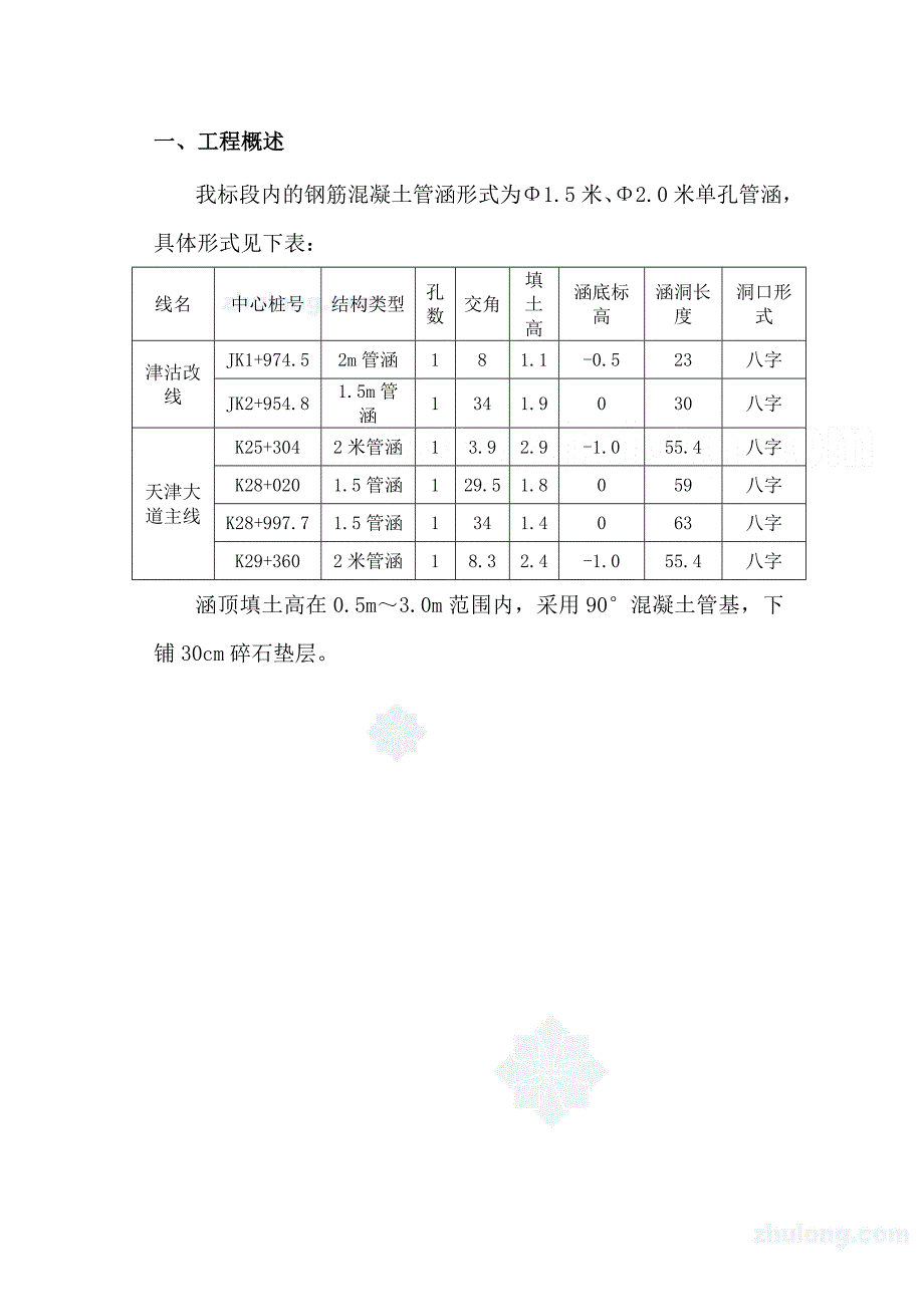 钢筋混凝土管涵施工方案(共18页)_第3页