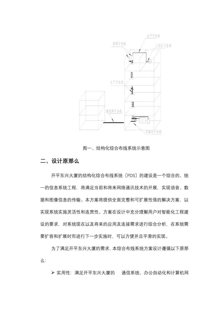 六类综合布线系统设计报价方案书_第4页