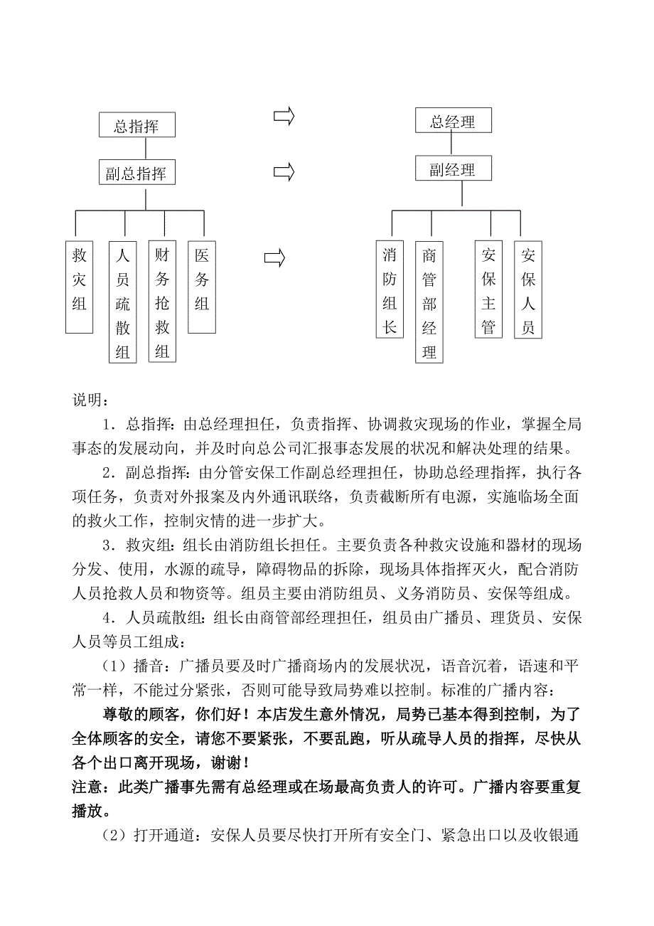 商场超市突发事件应急处理预案.doc_第2页