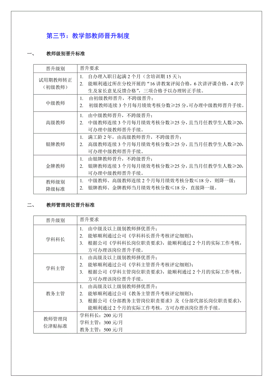 教育培训机构新薪酬制度_第4页