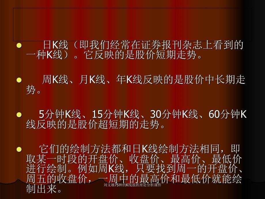 刘文雄75种的K线涨跌理论分析课件_第5页