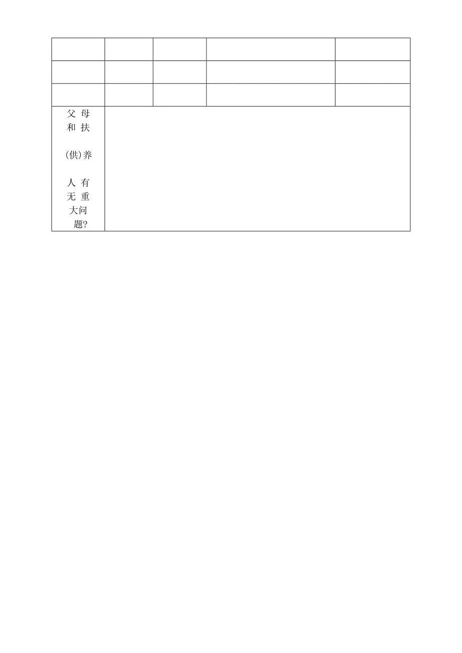 高中毕业生登记表样本_第5页