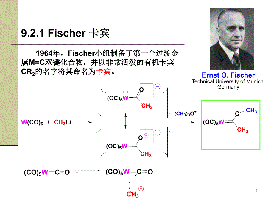 金属有机化学基础-过渡金属卡宾和卡拜配合物及催化应用ppt课件_第3页