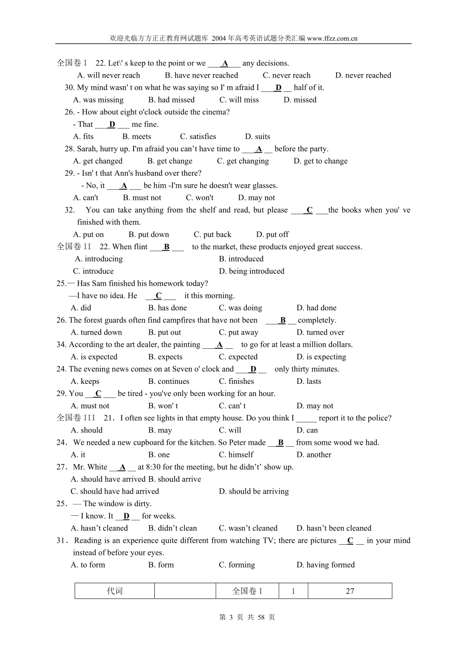 2004高考英语分类汇编.doc_第3页