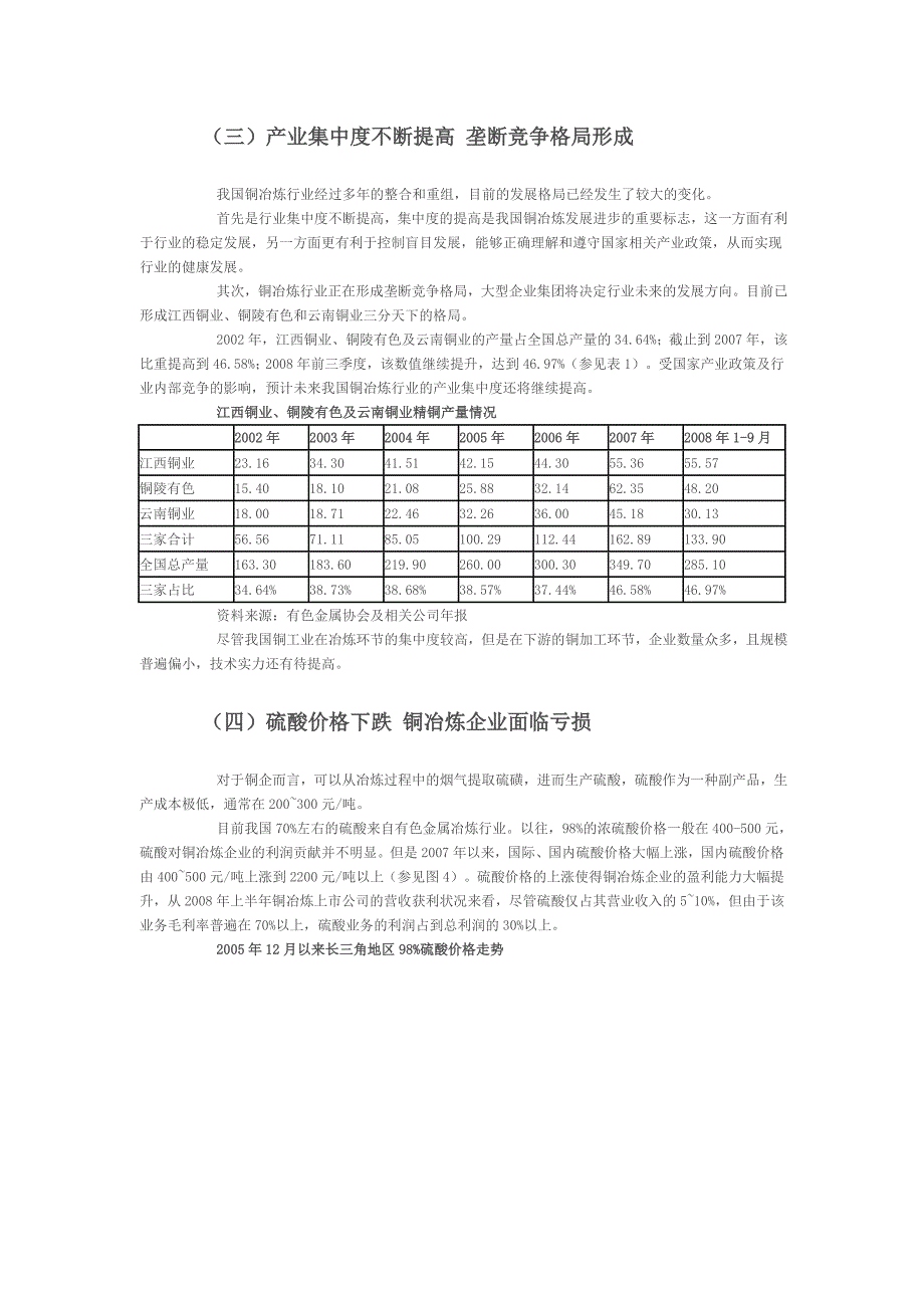 中国铜冶炼行业风险分析_第3页