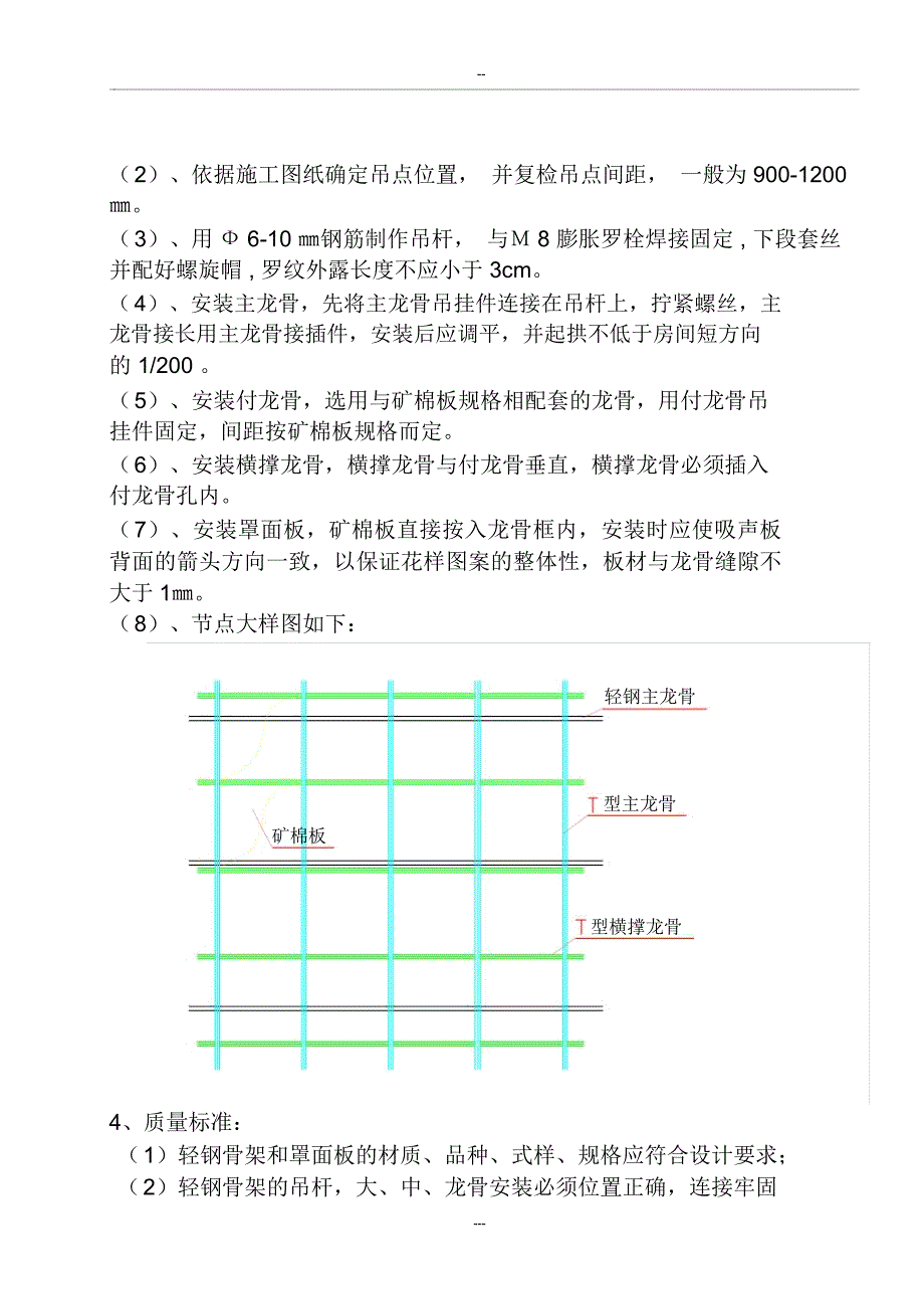 精装修施工工艺与要求_第4页