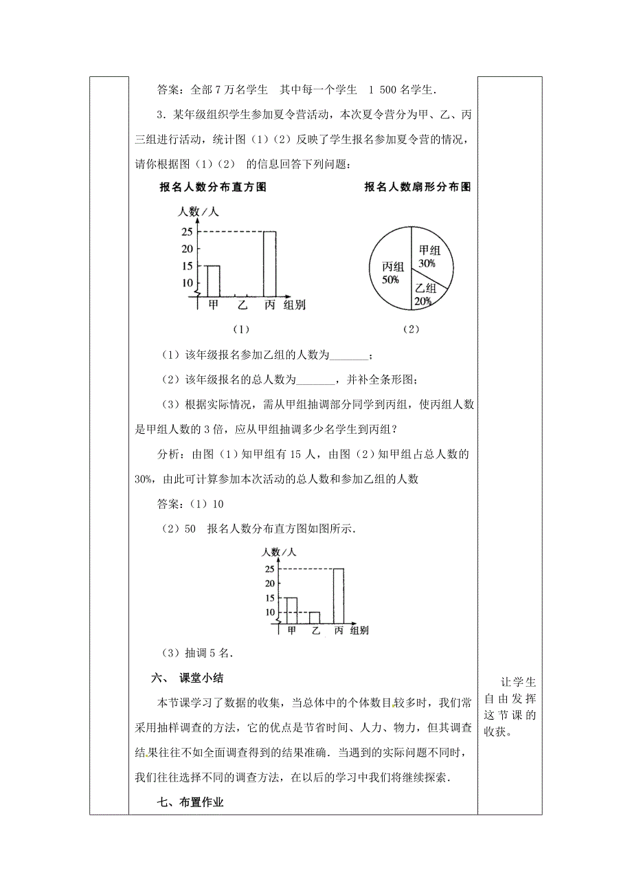 七年级数学下册 10.1.1 统计调查教案2 （新版）新人教版.doc_第4页