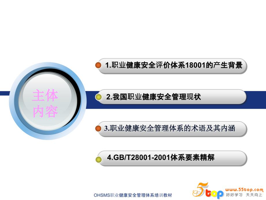 OHSMS职业健康安全管理体系培训教材课件_第3页