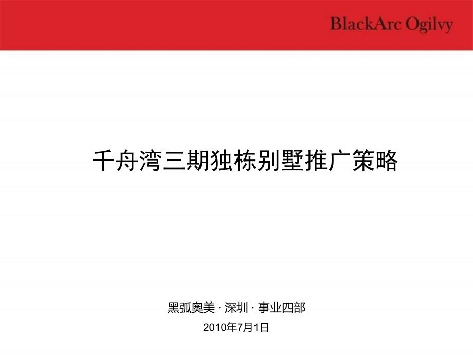 海南博鳌千舟湾三期独栋别墅推广策略 110页_第3页