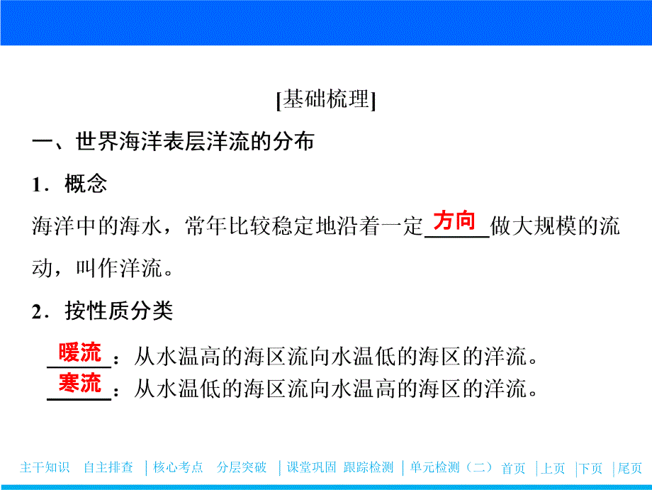 2019版一轮优化探究地理课件：第一部分+第二单元+第五讲　洋流及其地理意义_第4页