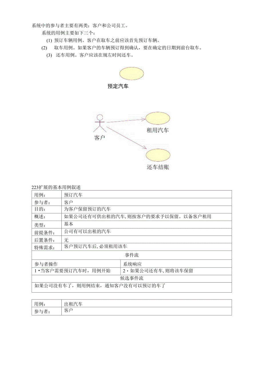 uml汽车租赁系统建模分析手册_第3页