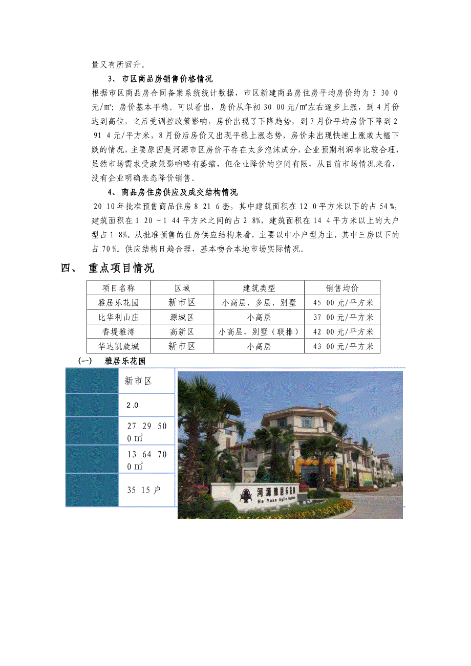 XXXX年河源房地产市场简报_第3页