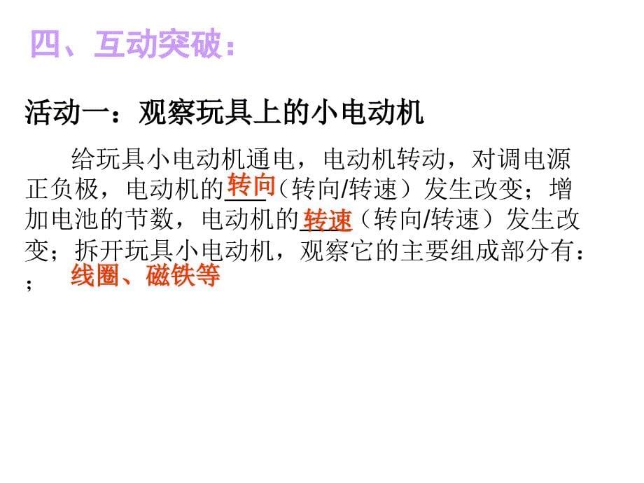 新苏科版九年级物理下册十六章.电磁转换三磁场对电流的作用.电动机课件21_第5页