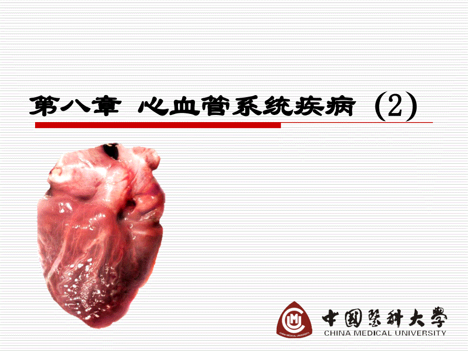 病理学课件：2第八章 心血管系统疾病_第1页