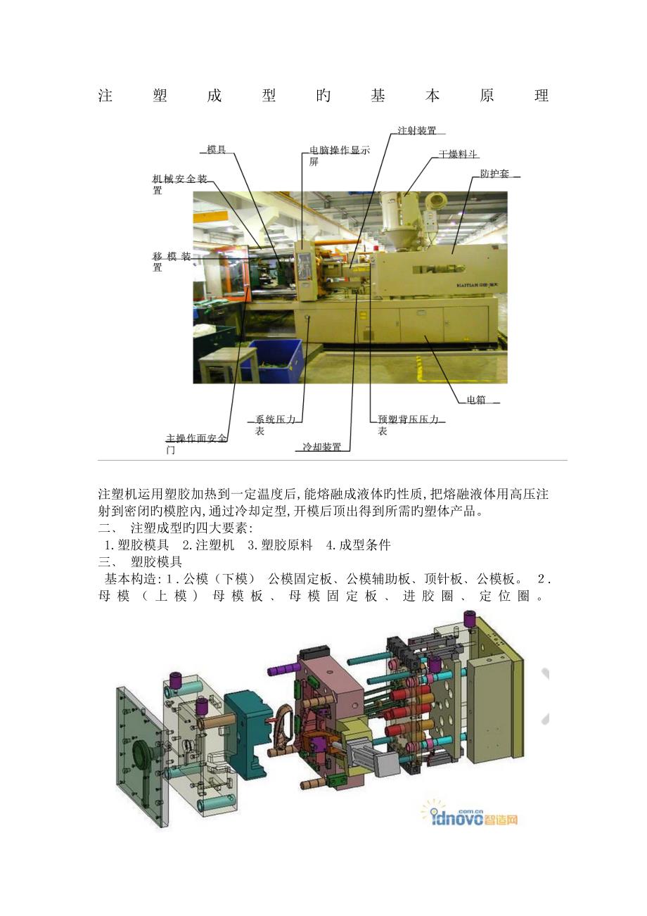 注塑成型的基本原理及设计注意关键事项_第1页