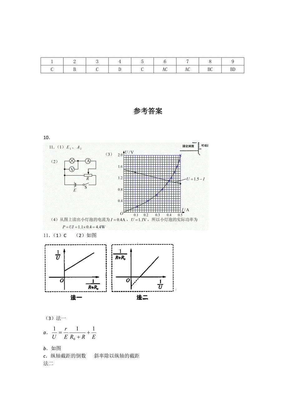 江苏省南师大附中2010届高三物理二轮复习精品7_第5页