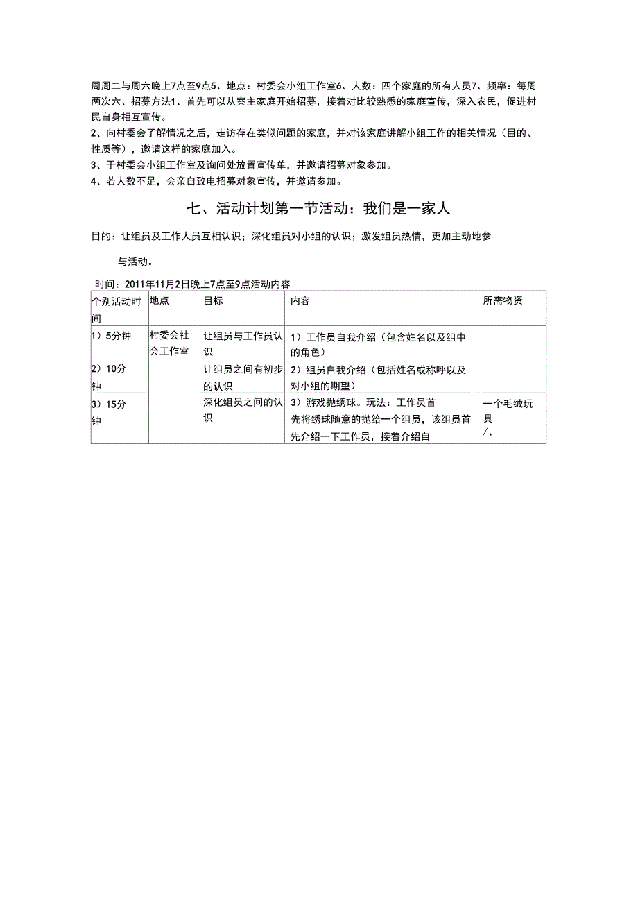 2019年项目小组工作计划_第3页