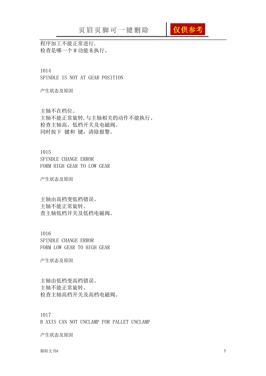 FANUC系统常见报警中文对照及解决方法浅析内容_第3页