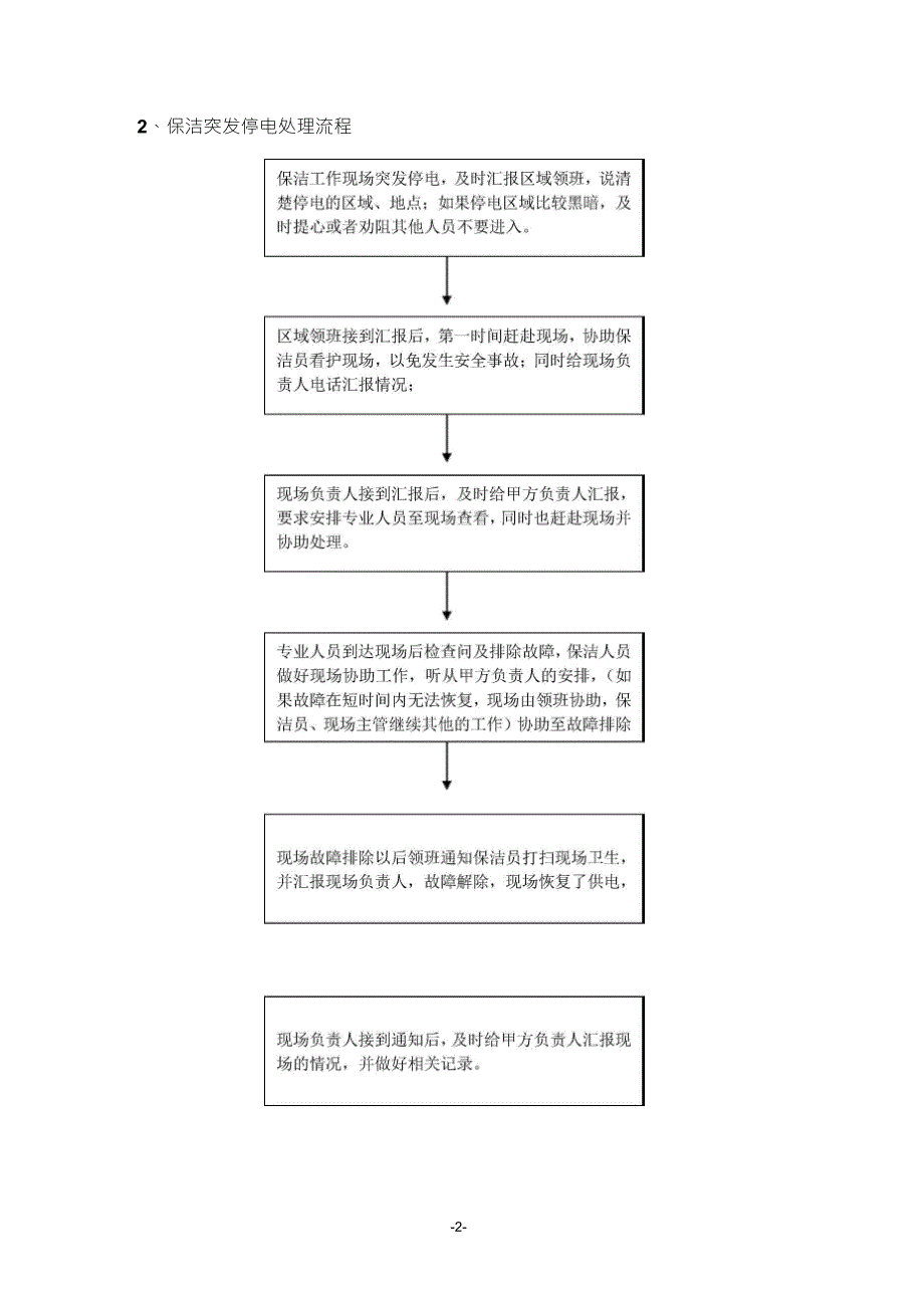 保洁应急预案流程_第2页