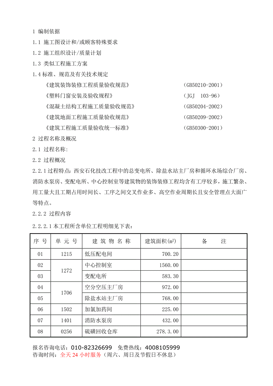 新《施工方案》西安某石化技改工程装饰装修施工组织设计方案8_第1页