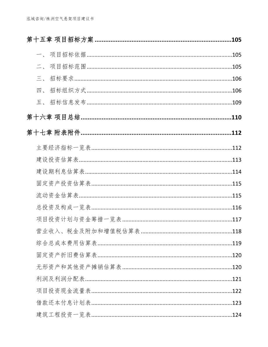 株洲空气悬架项目建议书范文_第5页