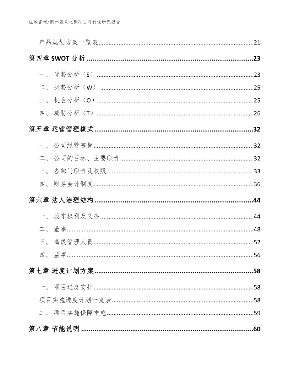 荆州氢氧化镍项目可行性研究报告【范文参考】_第2页