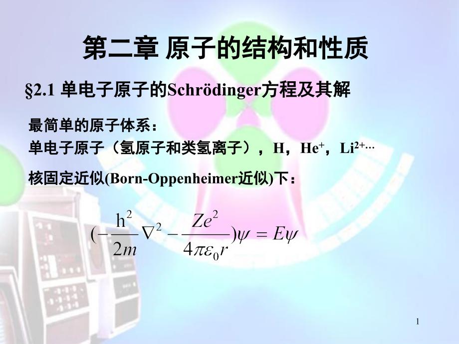 结构化学第二章PPT课件_第1页