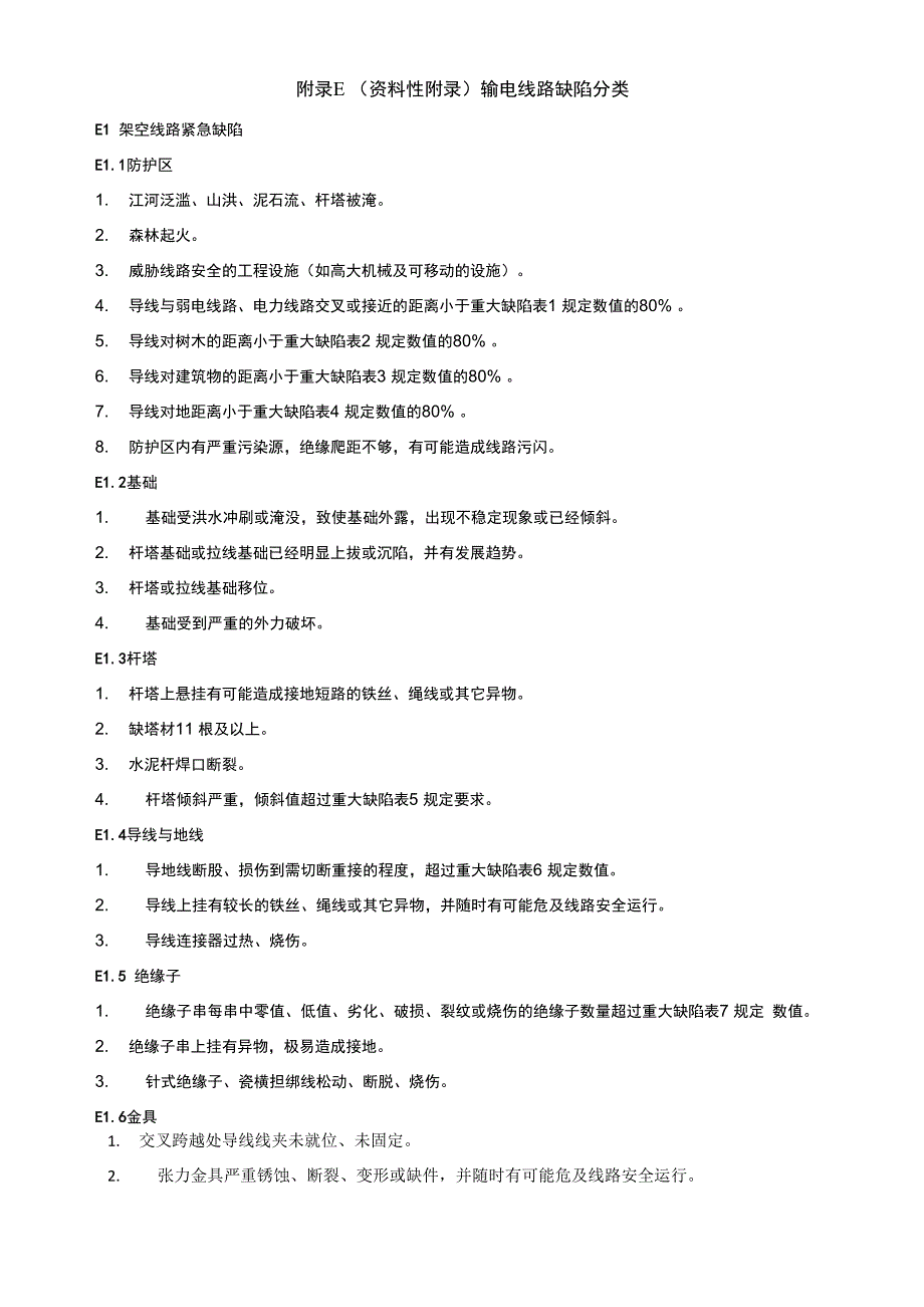输电线路缺陷分类_第1页