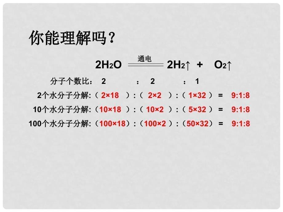 九年级化学上册《5.4化学反应中的有关计算》课件鲁教版_第5页